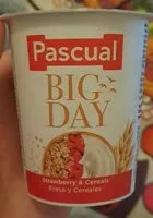 Mängden socker i Big day, strawberry and cereals