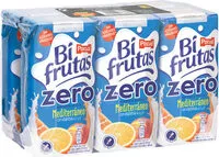 Mängden socker i Mediterraneo zero materia grasa zumo de fruta