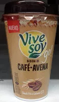 Mängden socker i Bebida de café + avena