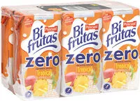Mängden socker i Zero tropical zumo de fruta con leche y vitaminas