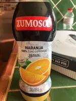 Mängden socker i Zumo refrigerado de naranja sin pulpa