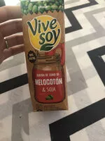 Mängden socker i Vive Soy Melocotón