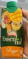 Mängden socker i Pacual essential veggie