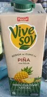 Mängden socker i Bebida de zumo de piña y soja