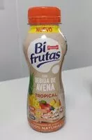 Mängden socker i Bifrutas con bebida de avena Tropical