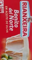 Mängden socker i Bonito del norte en aceite de oliva