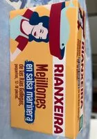 Mängden socker i Rianxeira (mejillones)