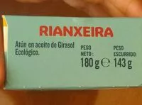 Mängden socker i Atun