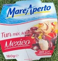 Mängden socker i Tun mix salat