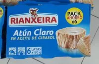 Mängden socker i Atún Claro en aceite de Girasol