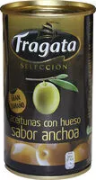 Mängden socker i Gran selección aceitunas con hueso sabor anchoa
