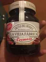 Mängden socker i Mermelada de frutas del bosque cremosa