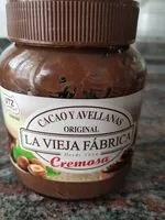 Mängden socker i Crema de cacao y avellanas (cremosa)