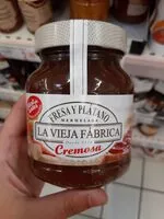 Mängden socker i Cremosa mermelada de fresa y plátano