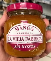 Mängden socker i Mermelada de mango sin trozos