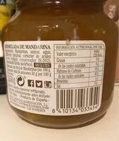 Mängden socker i Mermelada de mandarina