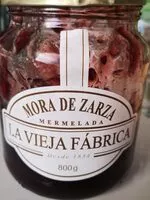 Mängden socker i Mermelada de moras de zarza la Vieja fábrica