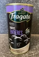 Mängden socker i Fragata Whole Black Olives
