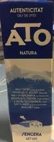 Mängden socker i Ato Natura Leche Uht Entera Brick