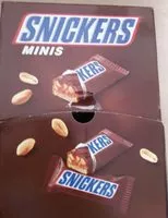 Mängden socker i Snickers Mini
