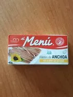 Mängden socker i Filetes de anchoa en aceite de girasol