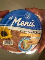 Mängden socker i Anchoas en aceite de girasol