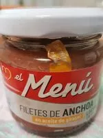 Mängden socker i Filetes de anchoa