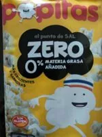 Mängden socker i Palomitas de maiz