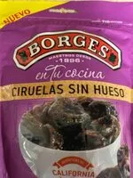 Mängden socker i Ciruelas de california sin hueso