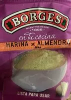 Mängden socker i Harina de almendra