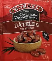 Mängden socker i Datiles sin hueso envase 200 g