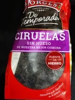 Mängden socker i Ciruelas sin hueso bolsa 250 g