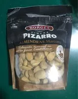Mängden socker i Pizarro almendra marcona bolsa 160 g