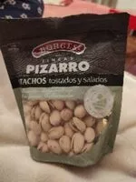 Mängden socker i Pizarro pistachos tostados y salados