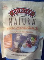 Mängden socker i Natura cóctel variado de nueces envase 100 g