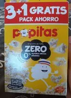 Mängden socker i Zero palomitas al punto de sal pack 3 bolsas 70 g