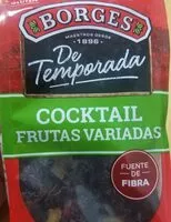 Mängden socker i Cocktail frutas variadas