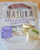 Mängden socker i Anacardos crudos