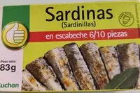 Mängden socker i Sardinas en escabeche
