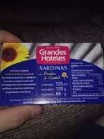 Mängden socker i Sardinas en aceite de girasol