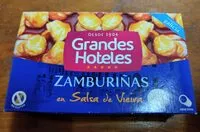 Mängden socker i Zamburiñas en salsa Vieira