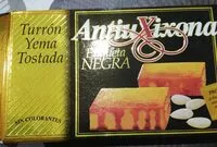 Mängden socker i Turrón yema tostada