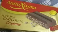 Mängden socker i Turrón de chocolate