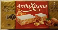 Mängden socker i Turrón de Alicante
