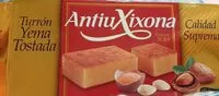 Mängden socker i Turron Yema Tostada