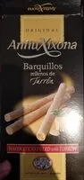 Mängden socker i Barquillos rellenos de Turrón