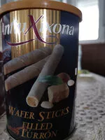 Mängden socker i Xixona Original Wafer Sticks Filled with Turrón