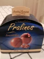 Mängden socker i Pralines