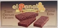 Mängden socker i Turron de chocolate crujiente