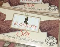 Mängden socker i Turrón de chocolate crujiente